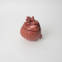 Свеча  Сердце красное