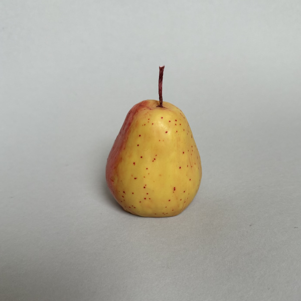 Свеча груша, Груша в бренди