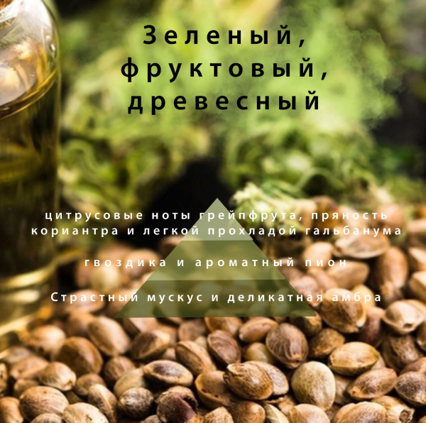 Ароматический диффузор с палочками, Каннабис, 50 мл